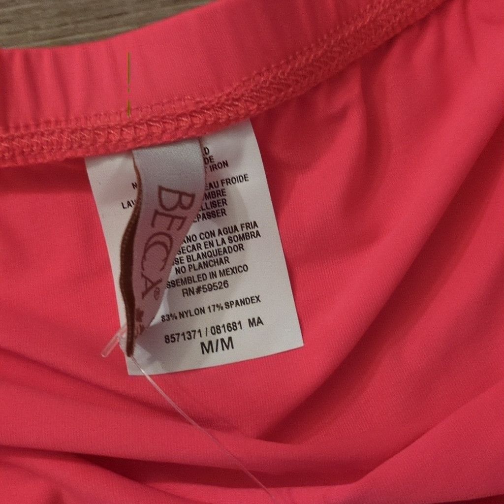 Other Becca hot pink swim skirt cover-up size medium Size ONE SIZE - 5 Thumbnail