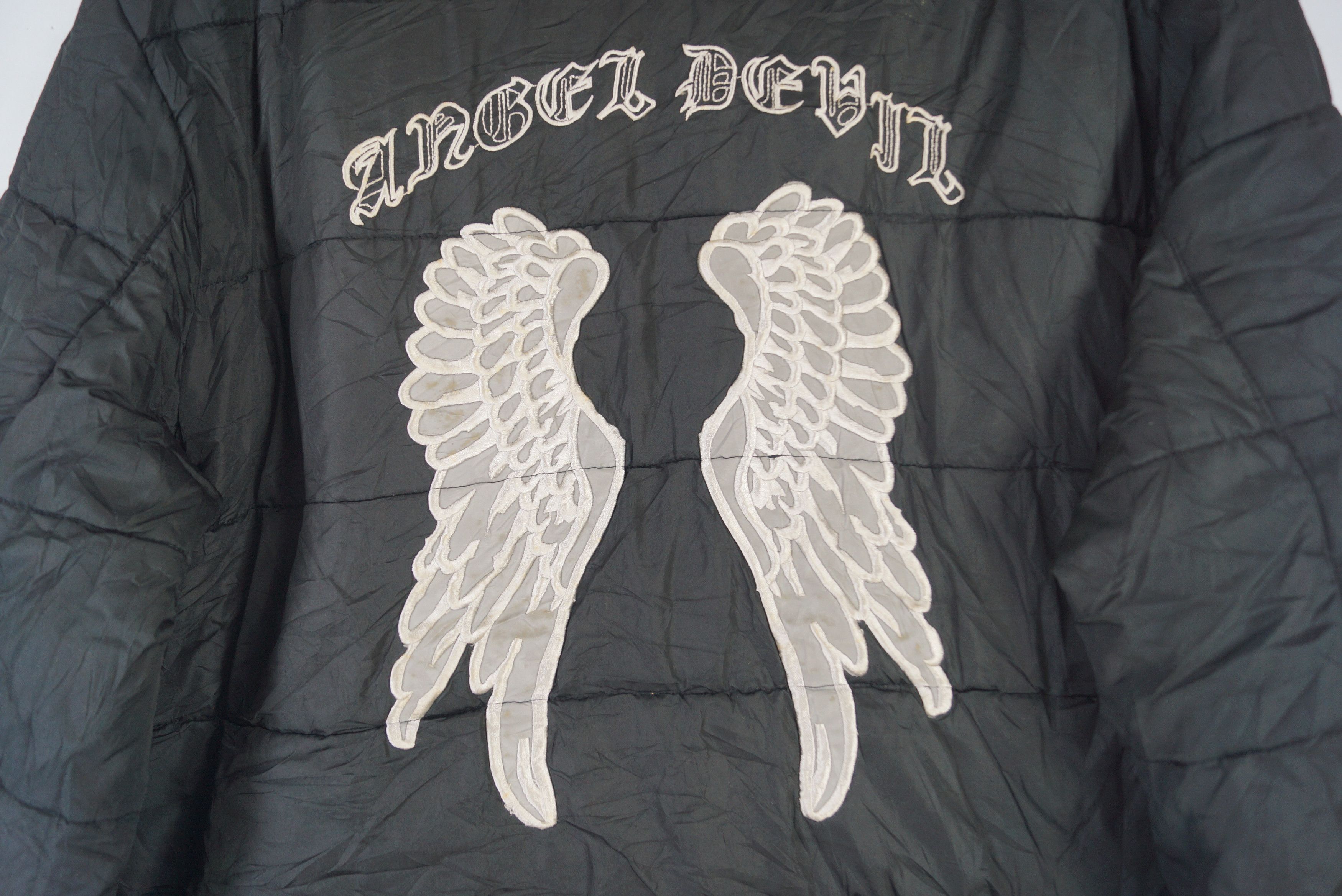 Vintage Rare Angel Devil Puffer Jacket Nice Design Size US L / EU 52-54 / 3 - 10 Thumbnail
