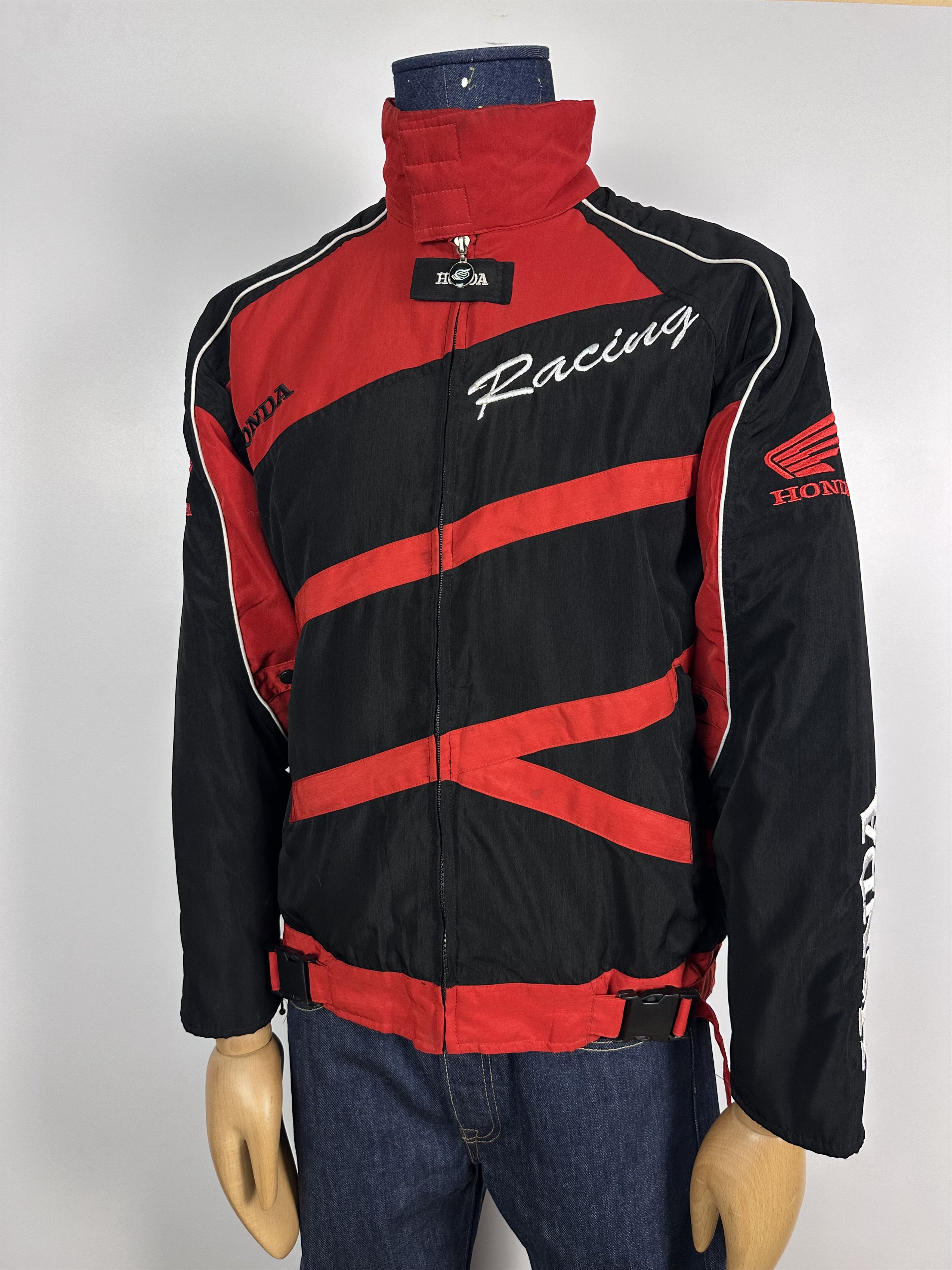 Honda × Vintage HONDA Racing HRC Mens Red Black Jacket Vintage Size L Size US L / EU 52-54 / 3 - 2 Thumbnail