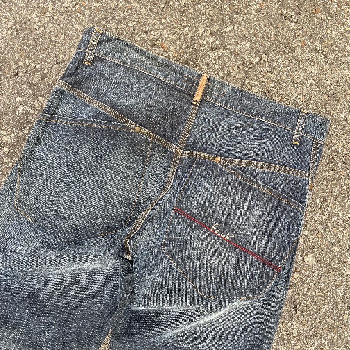Hysteric Glamour Flare Jeans Fcuk Denim Boot Cut Pants Size US 30 / EU 46 - 8 Thumbnail