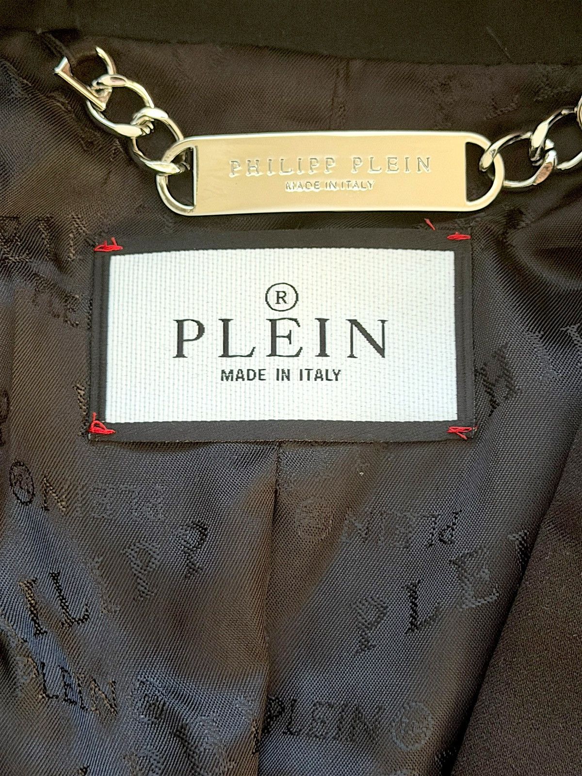 Philipp Plein Philipp Plein Crystal Skull Blazer Black Tailored Jacket Size 50L - 5 Thumbnail