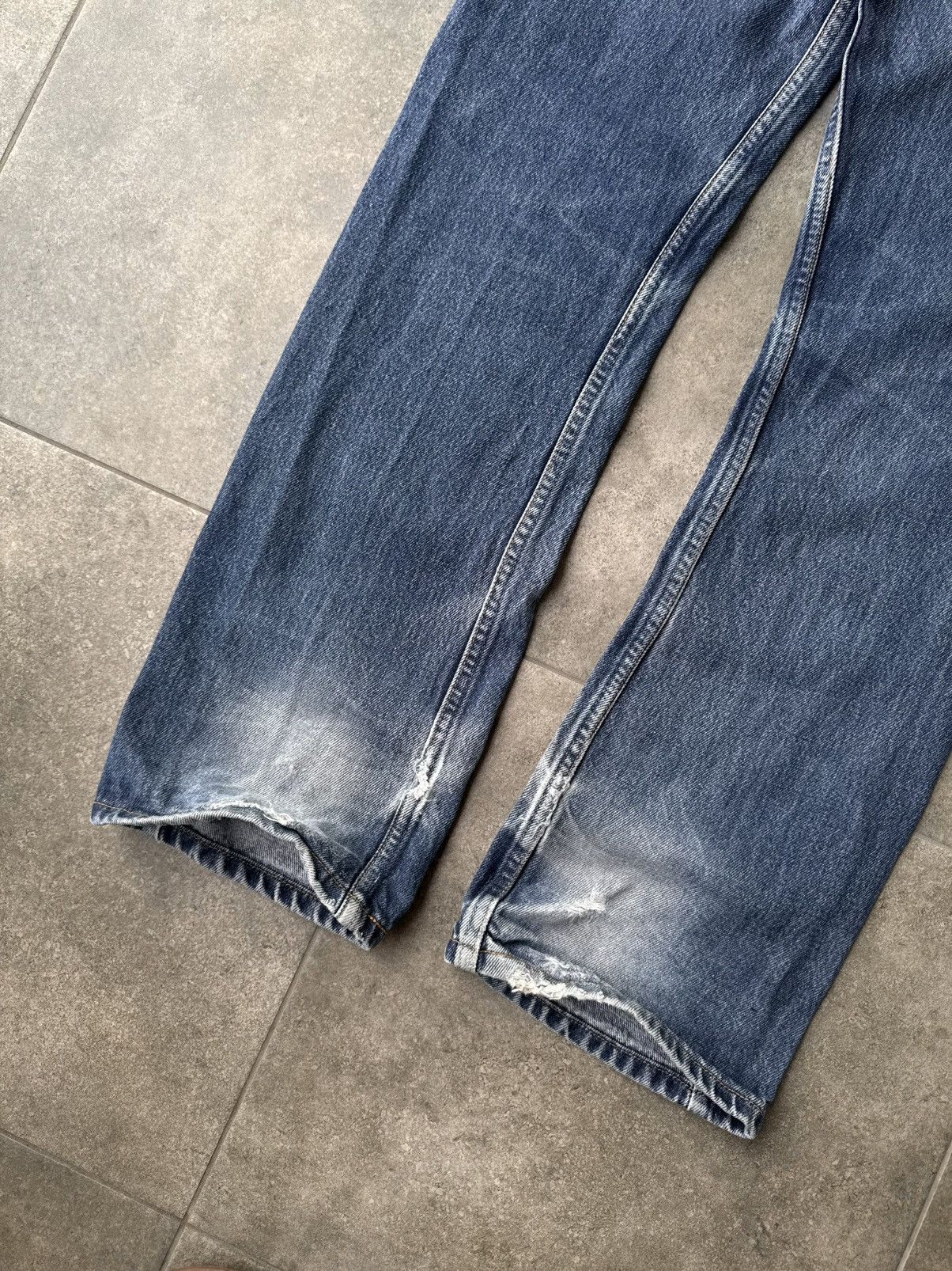 Levi's Vintage Levi's Signature Flared Jeans Washed Y2K Avantgarde Size US 30 / EU 46 - 9 Thumbnail