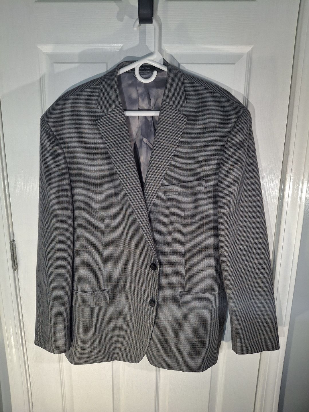 Ralph Lauren Lauren By Ralph Lauren - Gray Two-Button Blazer Size 46R - 1 Thumbnail