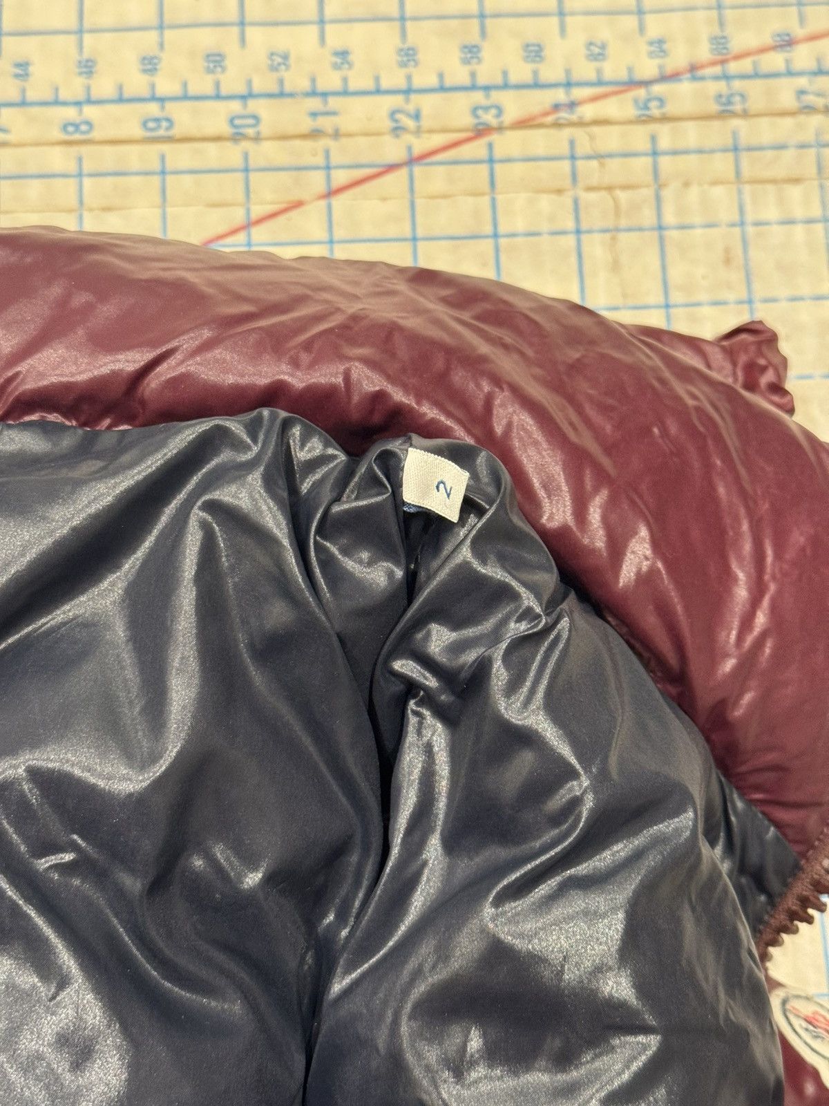Moncler Moncler Maya Giubbotto Jacket Dark Red Size 2 Fits Medium Size US M / EU 48-50 / 2 - 13 Thumbnail