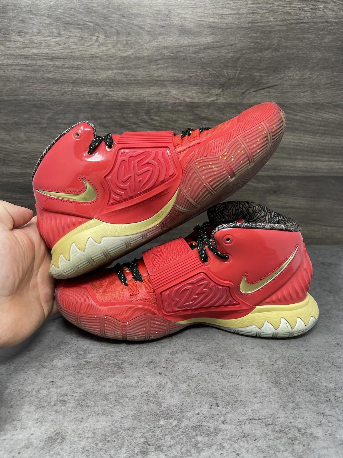 Nike Nike Kyrie 6 Shoes Mens Size 7.5 Red Gold Trophies Size US 7.5 / EU 40-41 - 7 Thumbnail