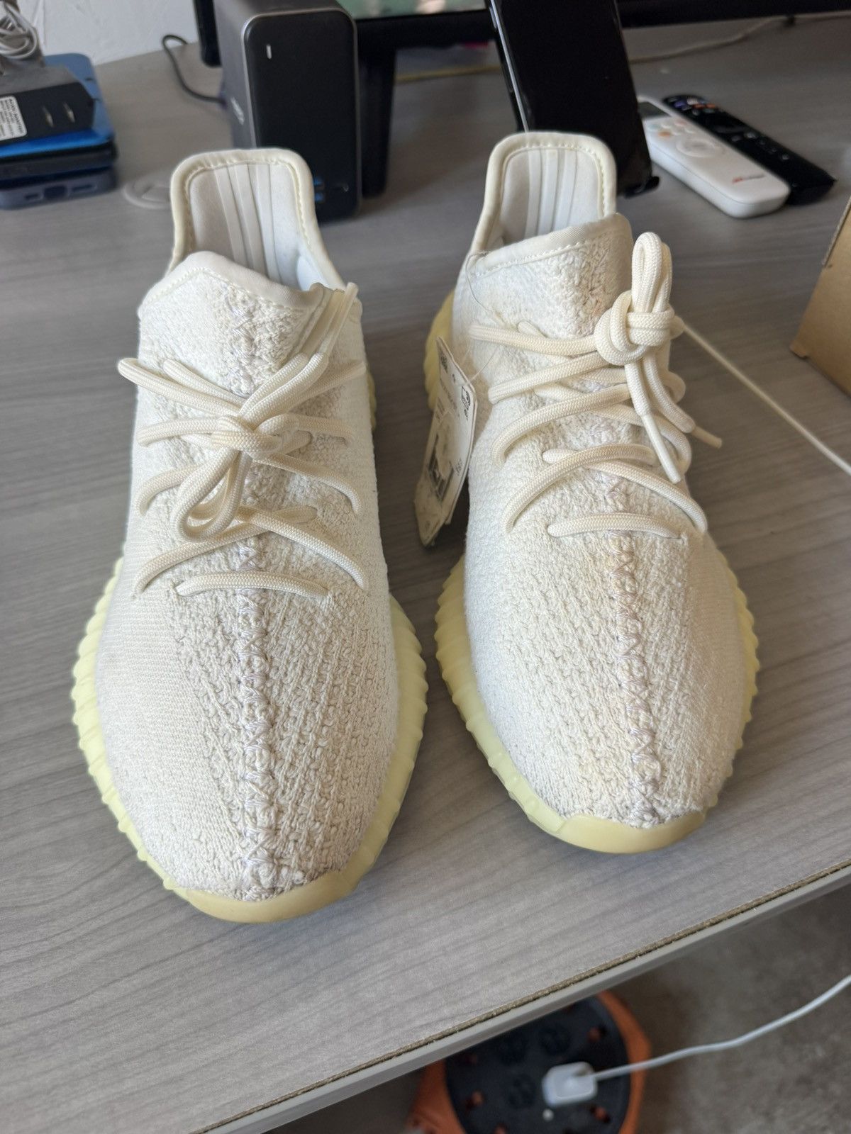 Yeezy Yeezy Boost 350 V2 Cream White US Mens SZ 8 Size US 8 / EU 41 - 7 Thumbnail