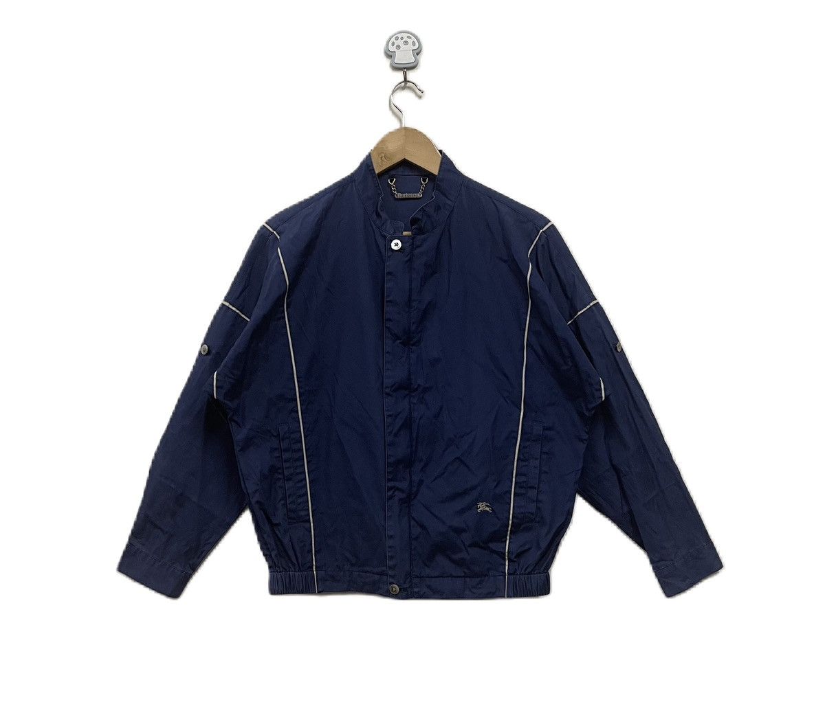 Vintage 90s Burberry Jacket Harrington Style