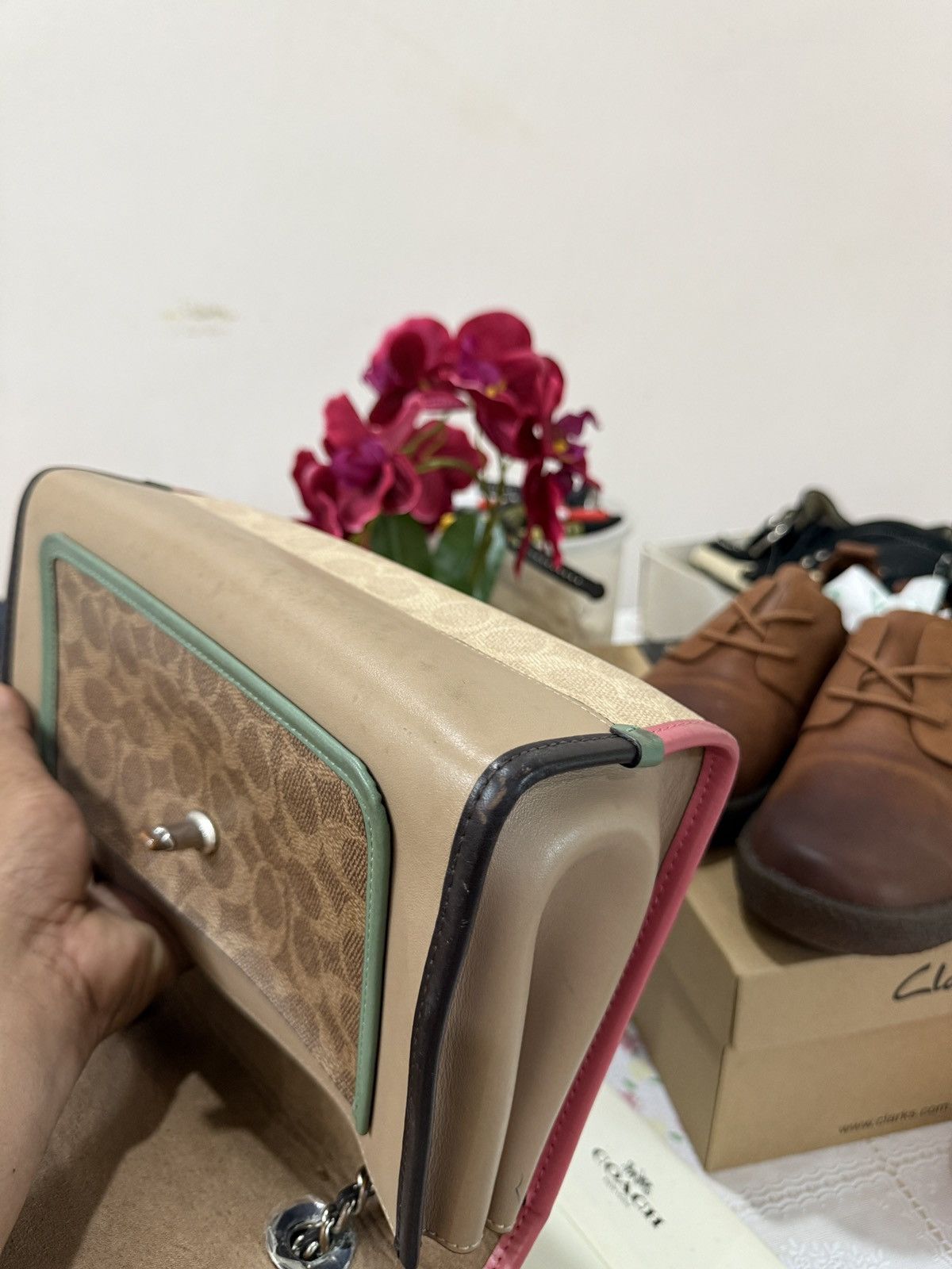 Coach 🔥🔥🔥ARCHIVE COACH PARKER COLORBLOCK Size ONE SIZE - 9 Thumbnail