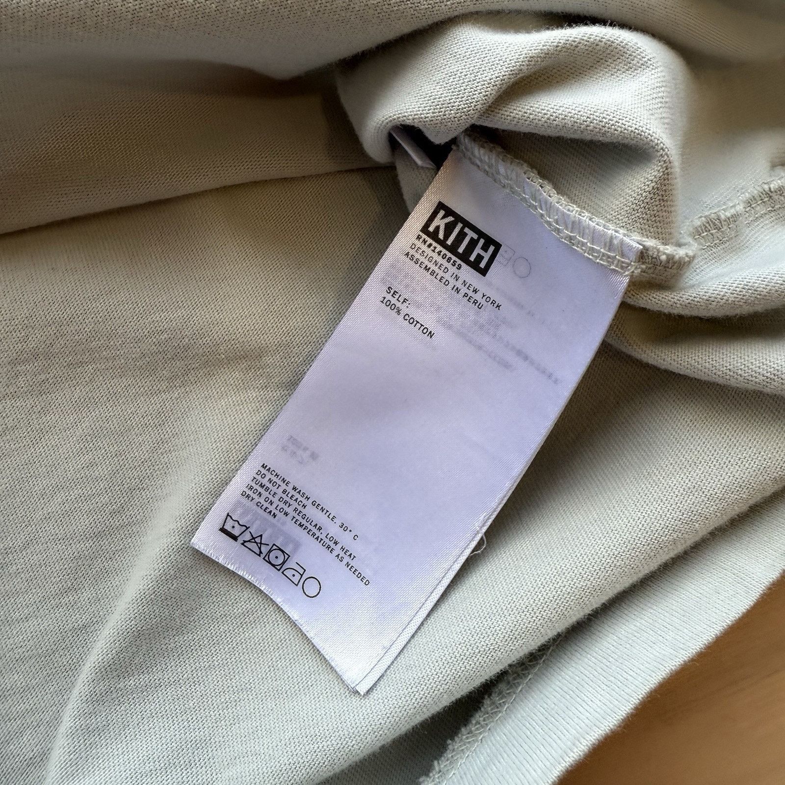 Kith Kith Shirt Medium Light Gray Long Sleeve Cotton New York Size US M / EU 48-50 / 2 - 7 Thumbnail