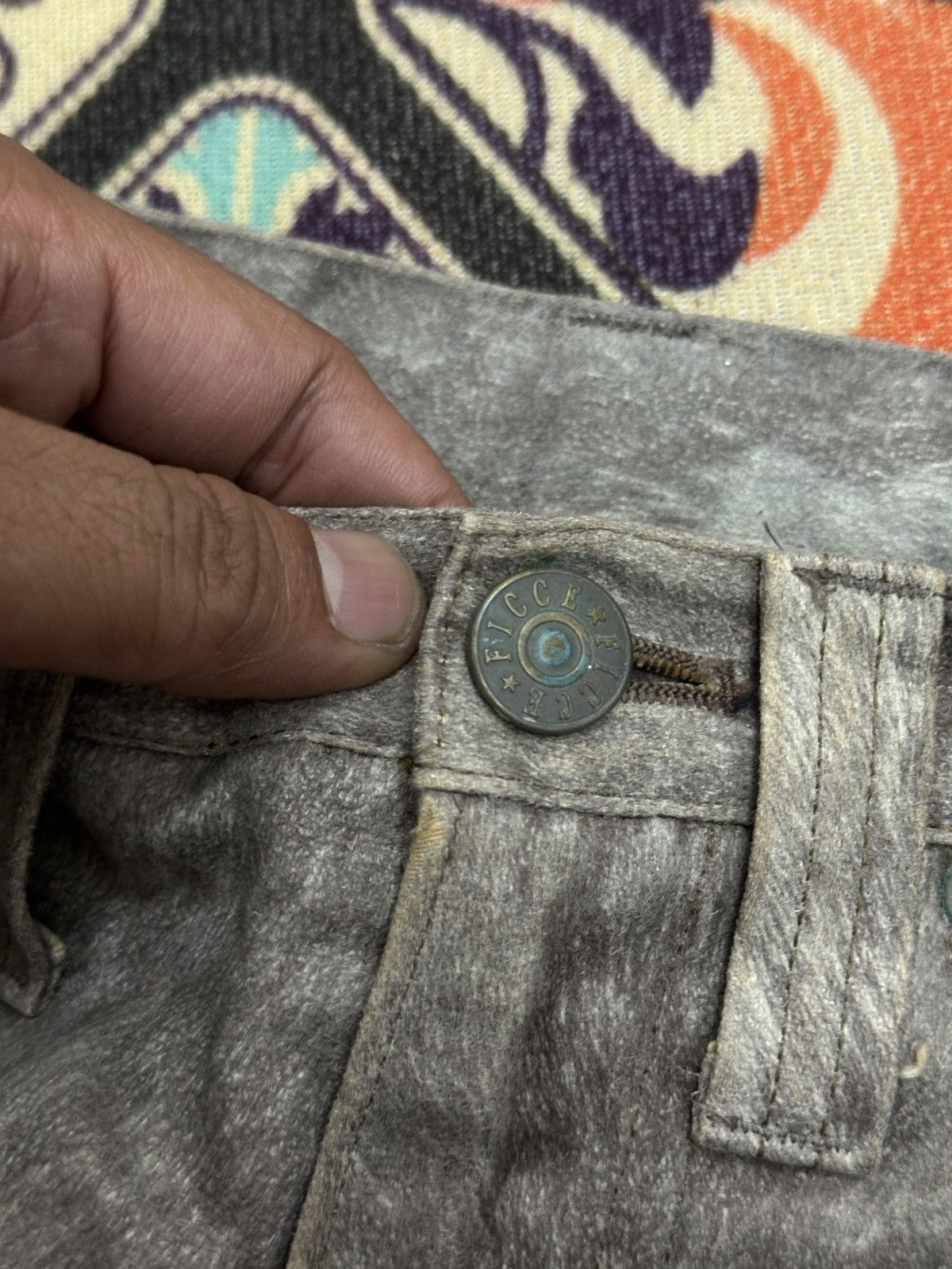 Yoshiyuki Konishi Yoshiyuki Konishi Ficce Uomo Acid Wash Flare Pants Size US 28 / EU 44 - 7 Thumbnail