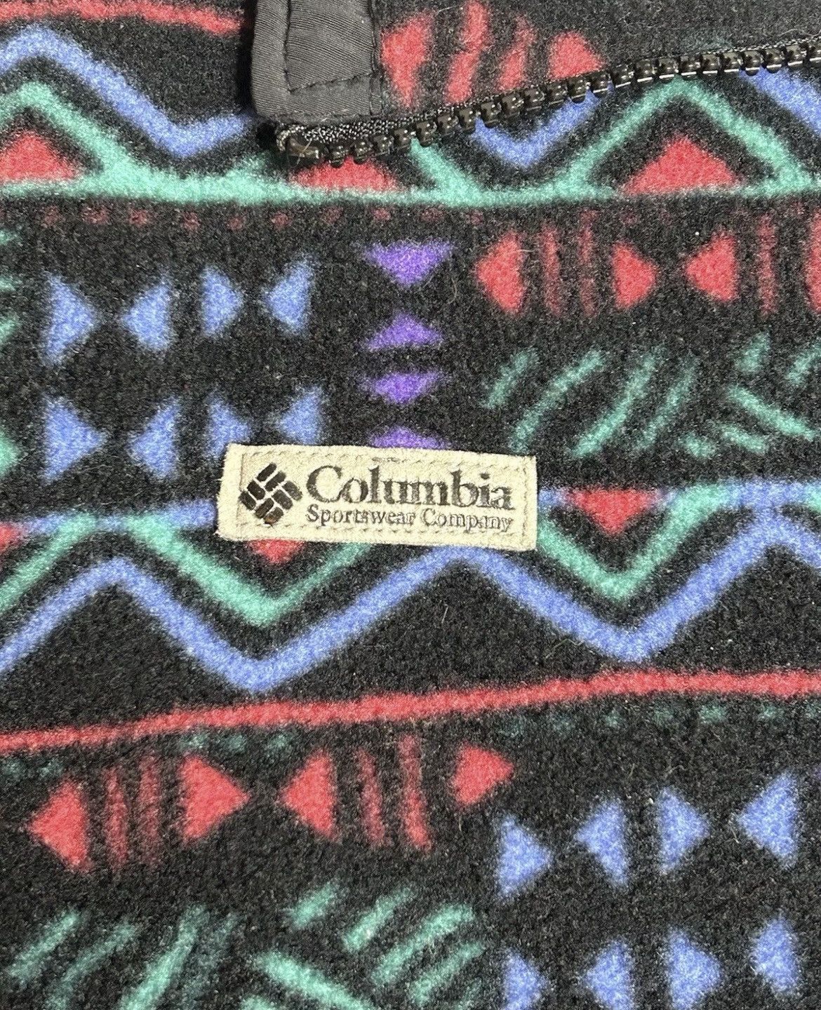 Columbia × Vintage Columbia Aztec Made in USA 1990s Size US L / EU 52-54 / 3 - 2 Thumbnail