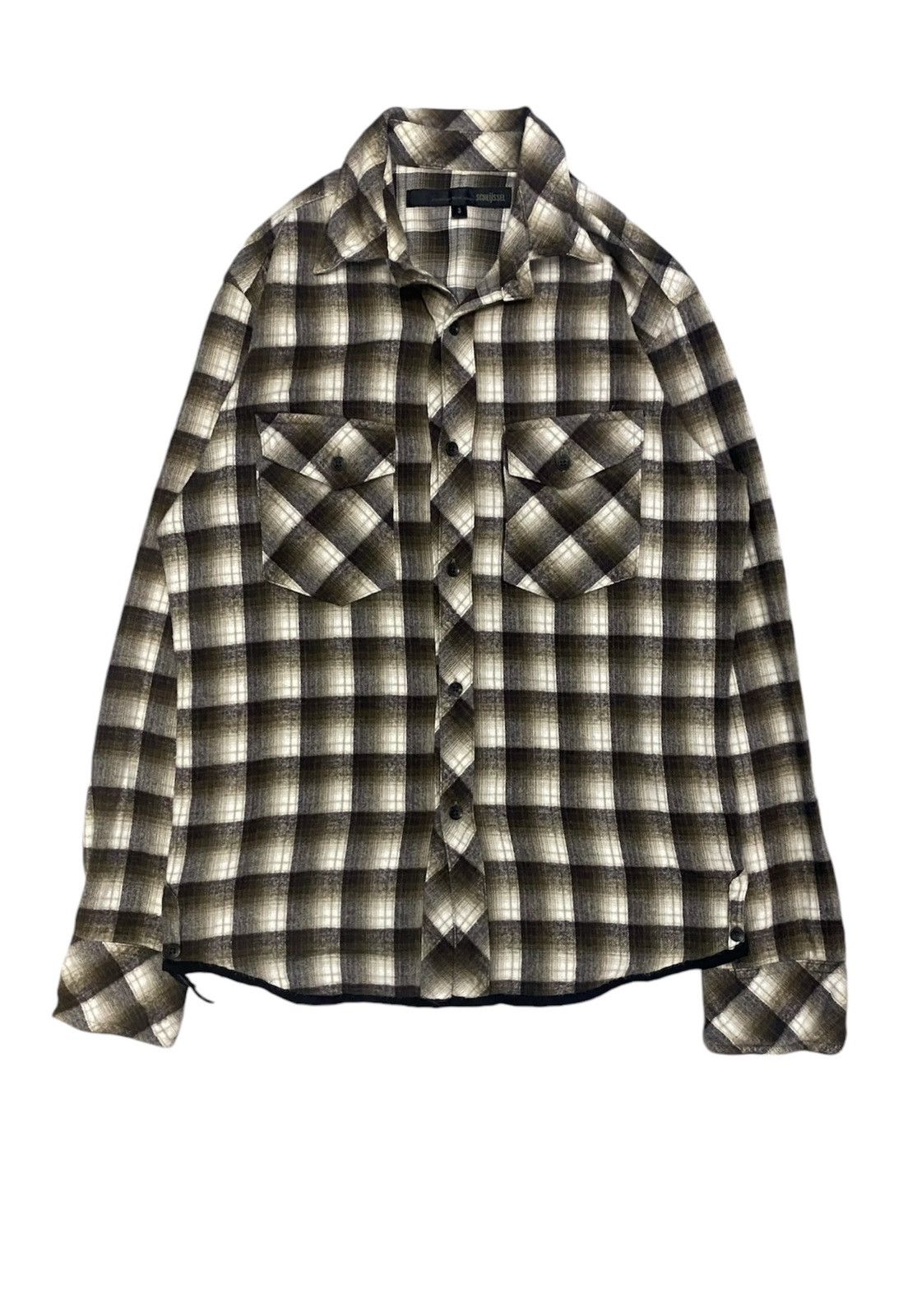 Japanese Brand × Obelisk × Schlussel 🔥Shadow Flannel Size US L / EU 52-54 / 3 - 1 Thumbnail