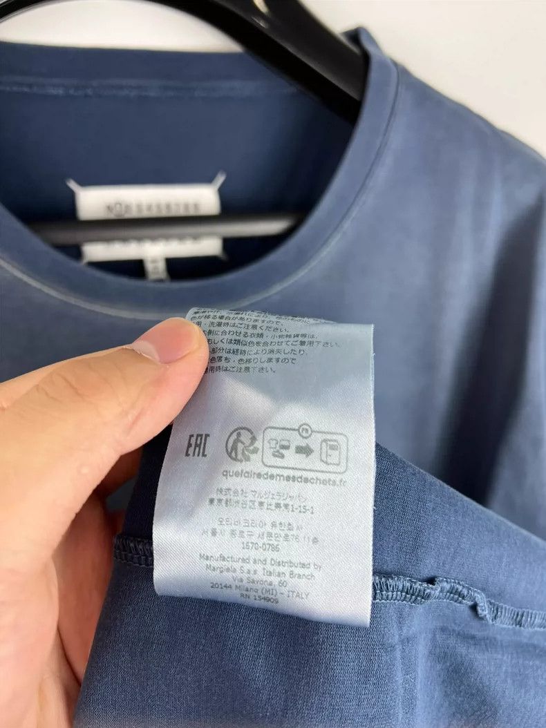 Maison Margiela Maison margiela Washed logo short sleeves Size US XL / EU 56 / 4 - 7 Thumbnail