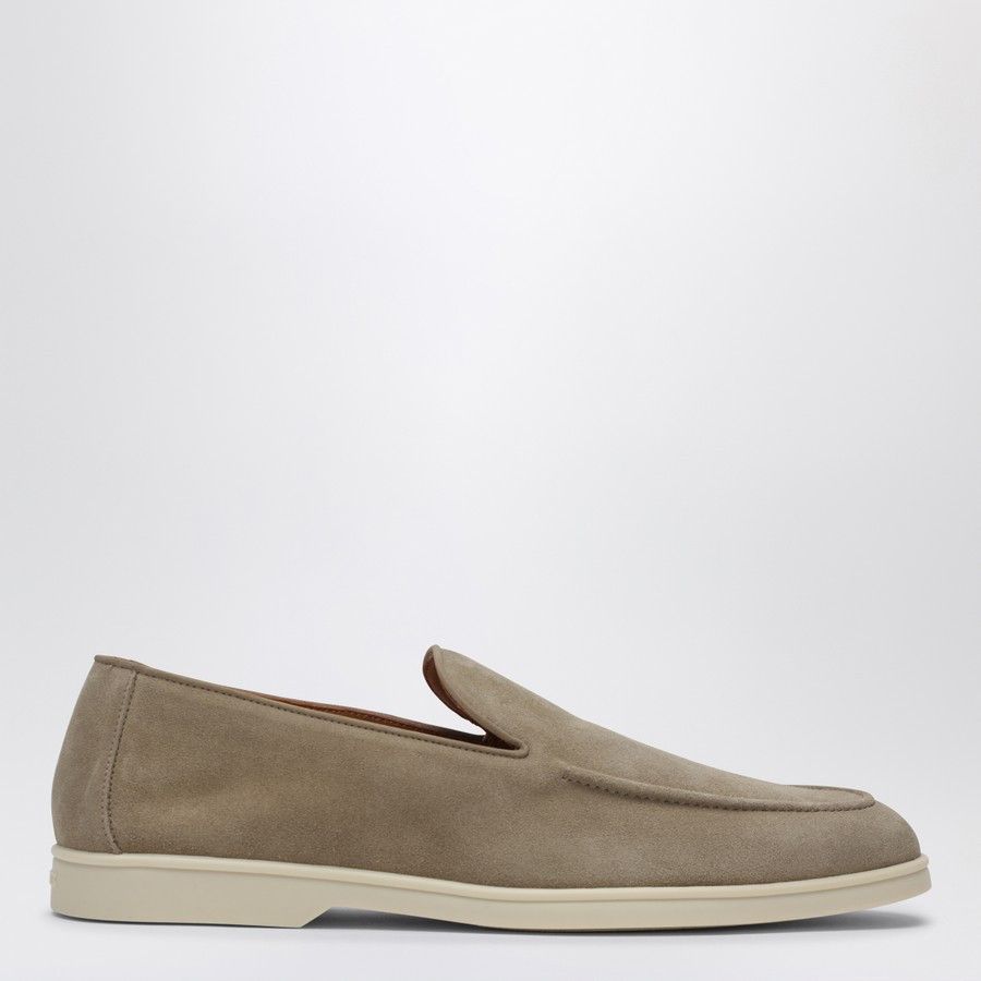 Doucal's o1d2blof0225 Leather Moccasin Loafers in Beige Size US 9 / EU 42 - 2 Thumbnail