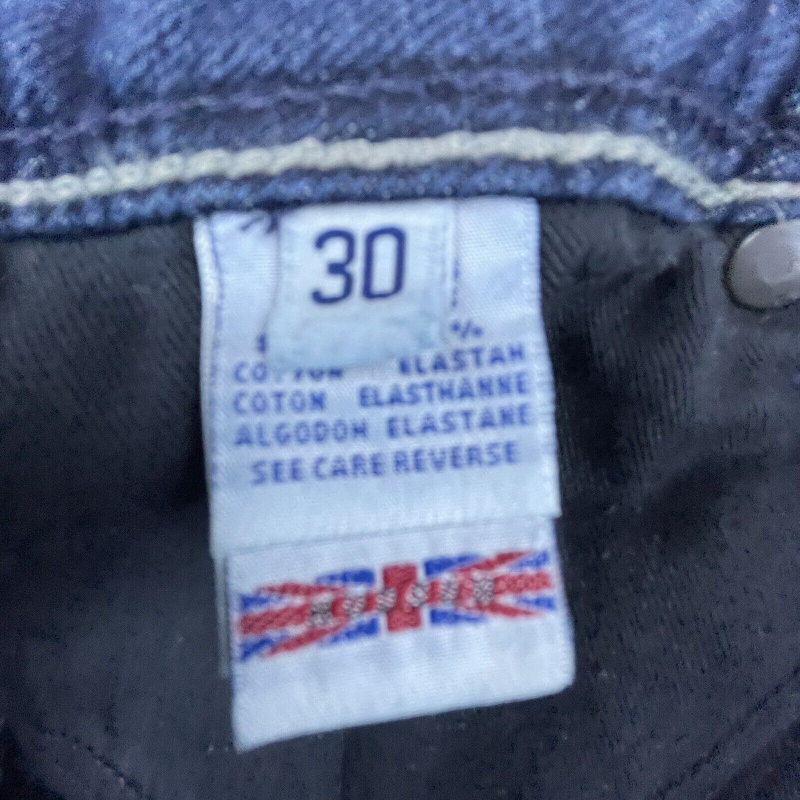 Hudson Hudson Jeans Women 30 Blue Flap Pocket Collin Skinny Stretch Size 30" / US 8 / IT 44 - 9 Thumbnail