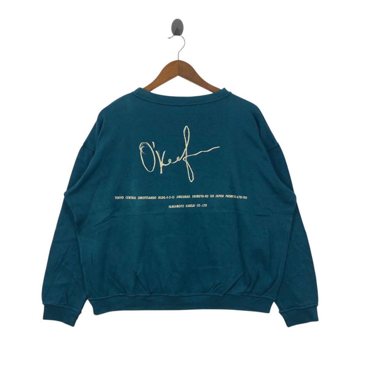 Kansai Yamamoto Rare! Vintage O’KEEF By Kansai Yamamoto Sweatshirt Size M / US 6-8 / IT 42-44 - 1 Thumbnail