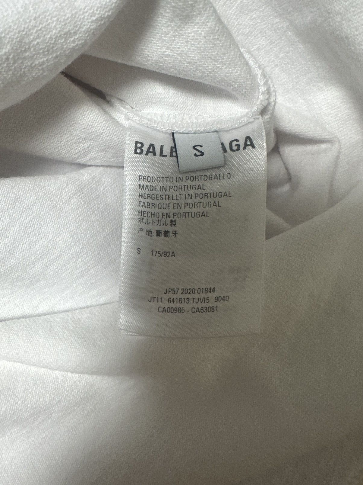 Balenciaga Balenciaga Language Tee Size US S / EU 44-46 / 1 - 9 Thumbnail