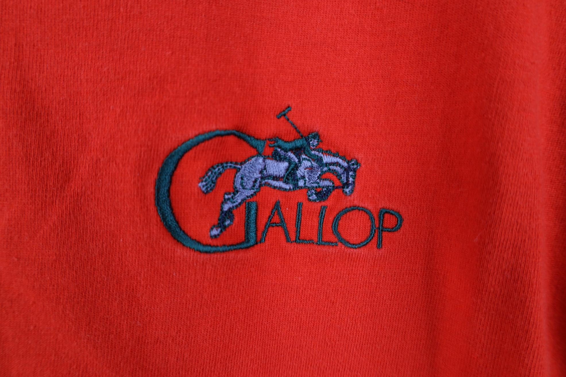 Vintage Vintage 90s Streetwear Heavyweight Horse Equestrian T-Shirt Size US S / EU 44-46 / 1 - 4 Thumbnail