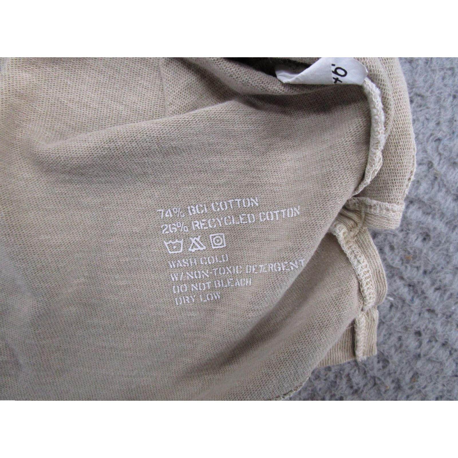 Alex Mill Alex Mill Sleeveless Top Women's Size M Beige Cotton Blend Recycled Read Size M / US 6-8 / IT 42-44 - 4 Thumbnail