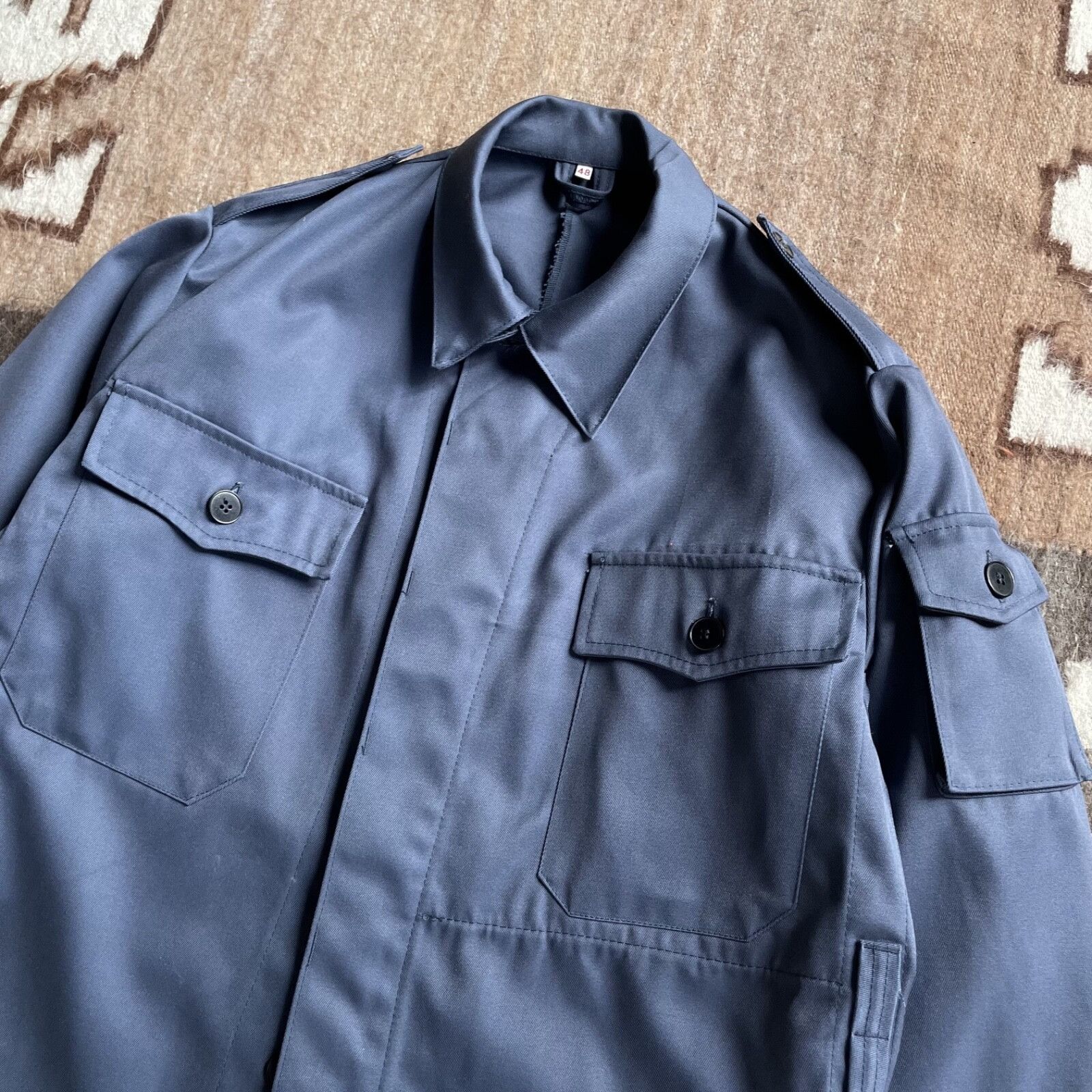 Vintage Vintage French Workwear Poly Cotton Chore Jacket 9299AC Size US M / EU 48-50 / 2 - 4 Thumbnail