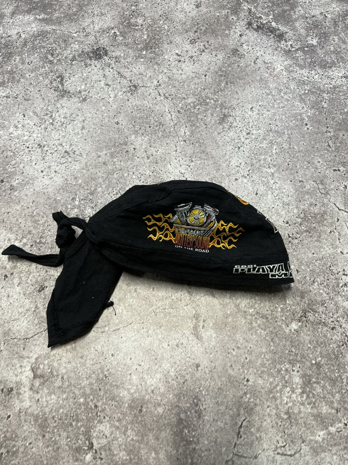 Harley Davidson Harley-Davidson Mexico X3 Biker Headwrap Bandana Cap Faded Size ONE SIZE - 11 Thumbnail