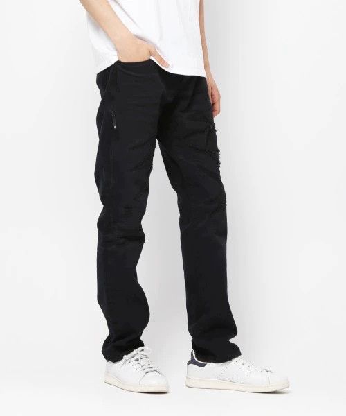 Vanquish VANQUISH x FRAGMENT DISTRESSED WASHED JEANS W32 Size US 32 / EU 48 - 9 Thumbnail