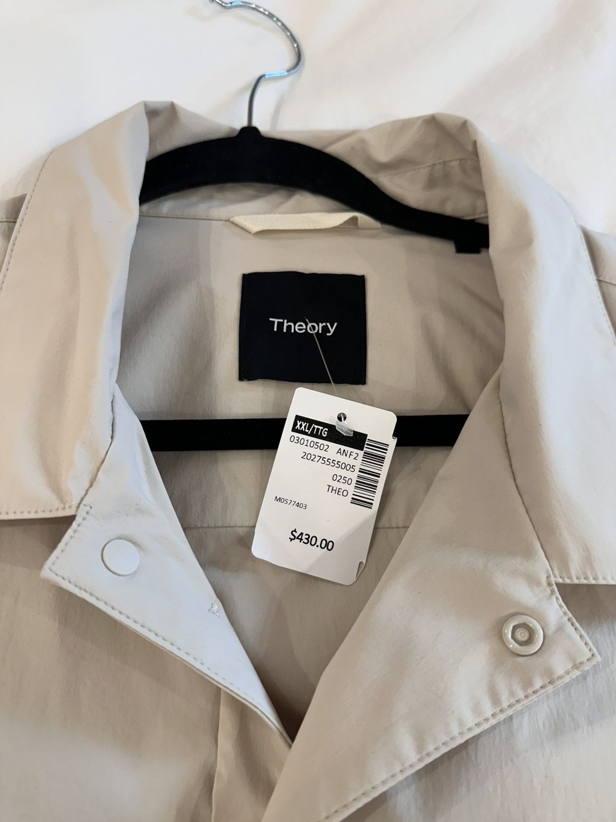 Theory Theory Shirt Jacket Size US XXL / EU 58 / 5 - 5 Thumbnail