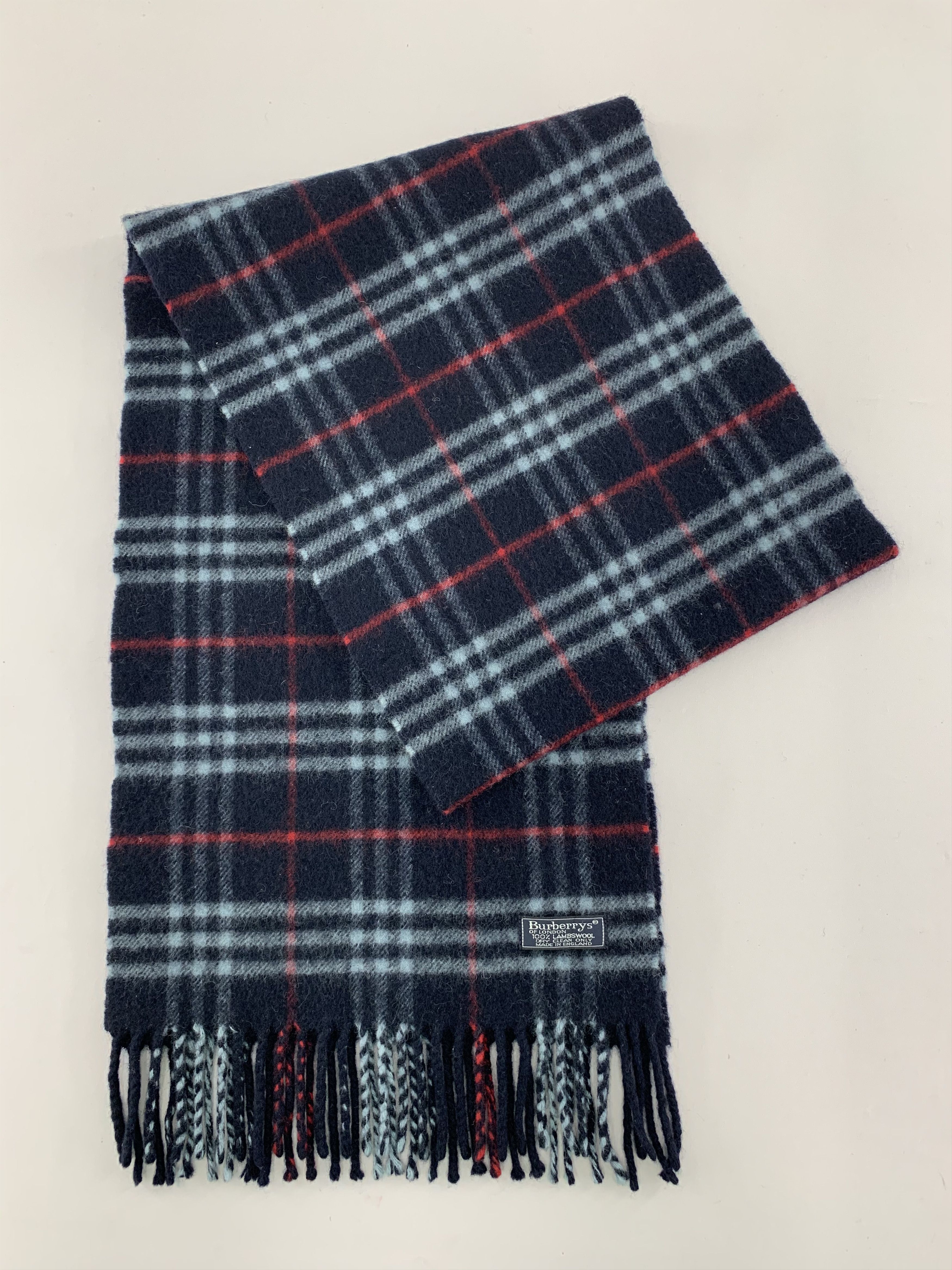 Burberry Burberry Scarf Wool Muffler Neck Wrap BL5027 Size ONE SIZE - 2 Thumbnail