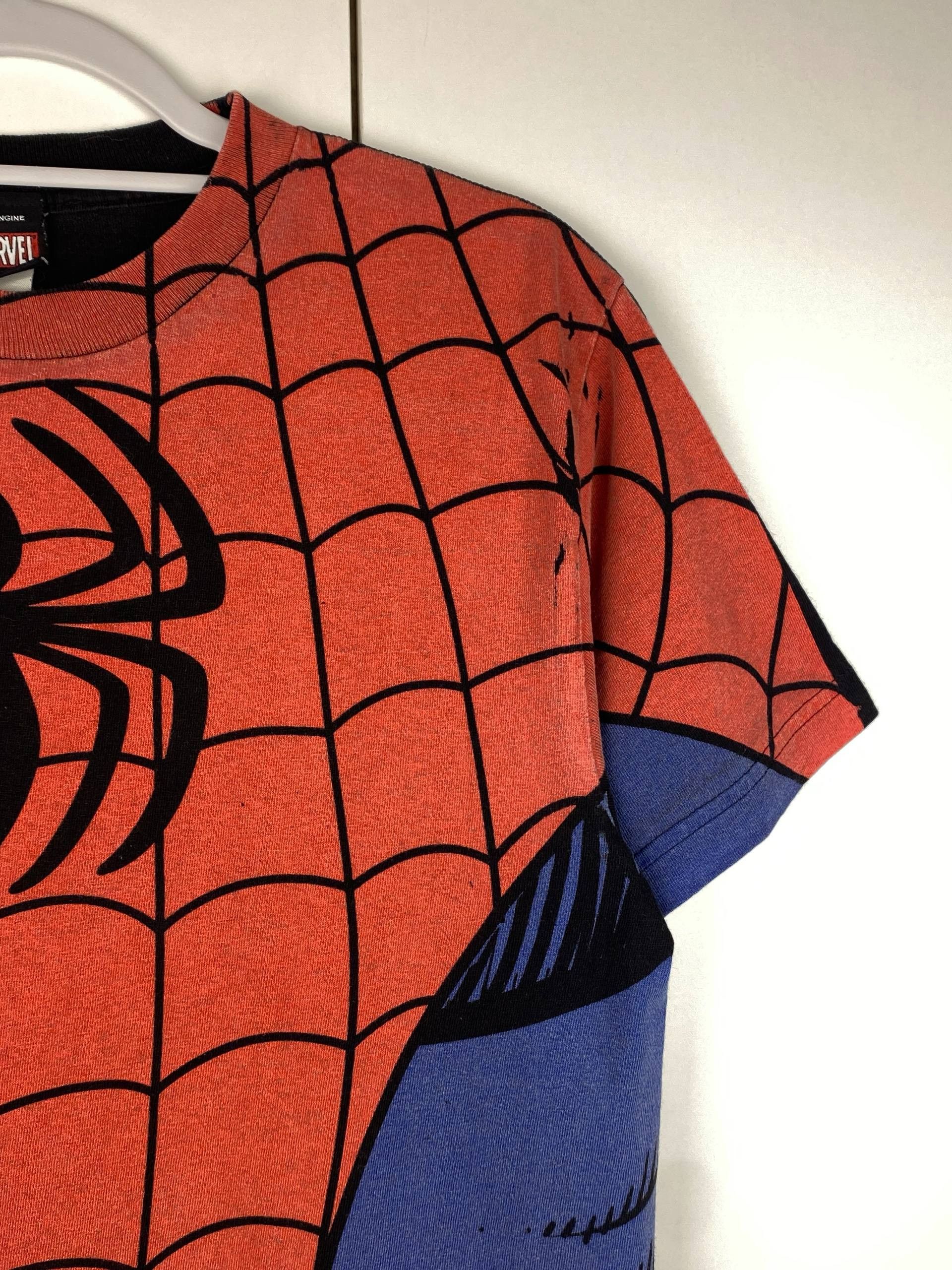 Marvel Comics Vintage Spiderman Marvel Mad Engine 00s Graphic Tee Size US L / EU 52-54 / 3 - 3 Thumbnail