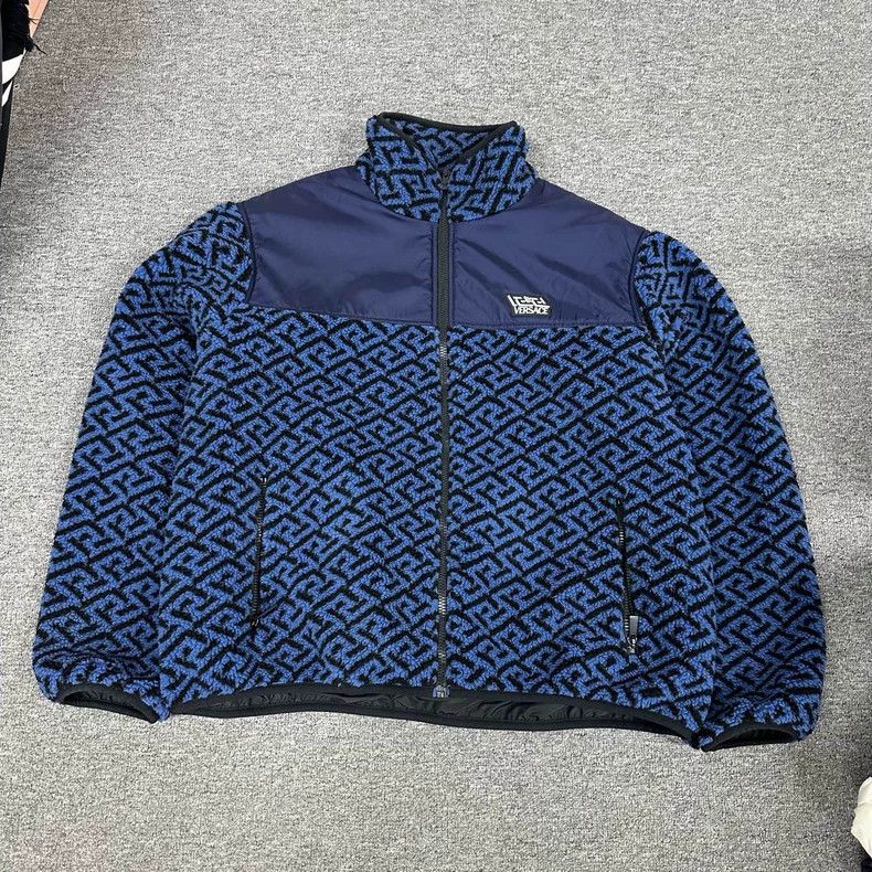 Versace Teddy fleece jacket