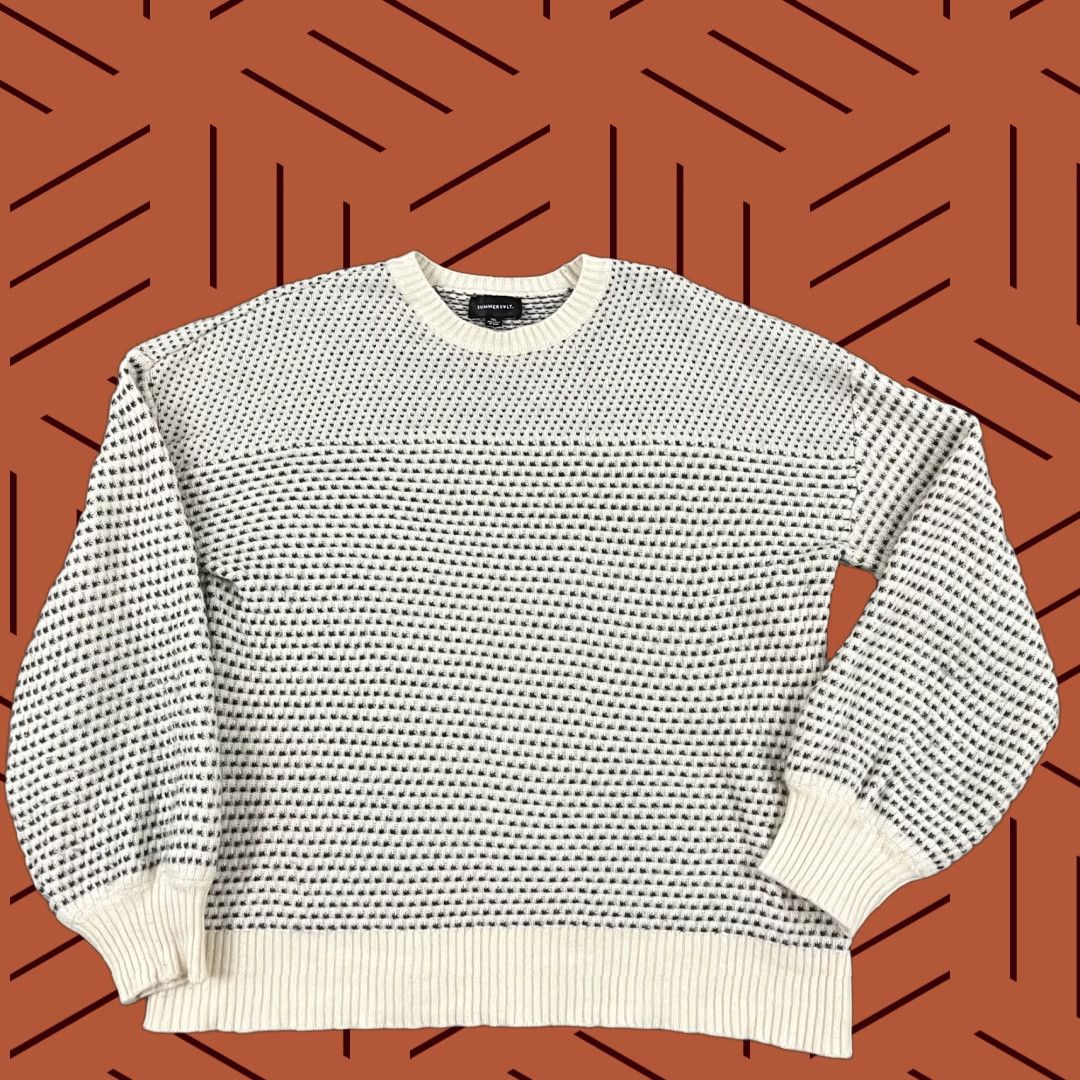 Vintage VINTAGE Summersalt Sweater Womens Wool Cashmere Knit Pullover 1X Long Sleeve Gray Fall Winter Size XL / US 12-14 / IT 48-50 - 1 Thumbnail