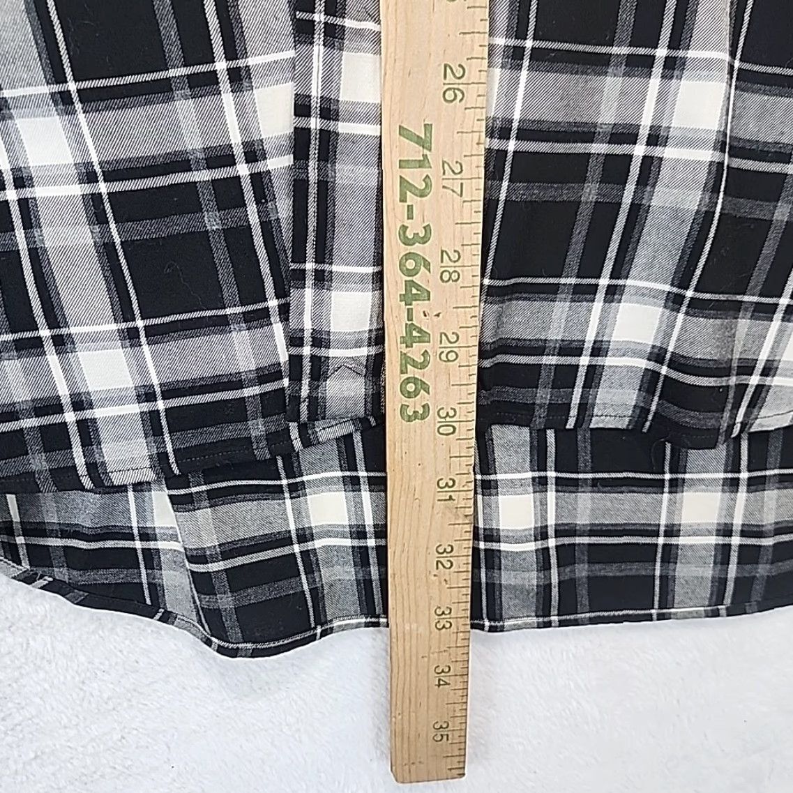 Ralph Lauren Ralph Lauren Light Weight Flannel Black Plaid BLAKE Men's XL Shirt Regular Button-Up Collared Long Sleeve Preppy Vintage: No, N/A Size US XL / EU 56 / 4 - 6 Thumbnail