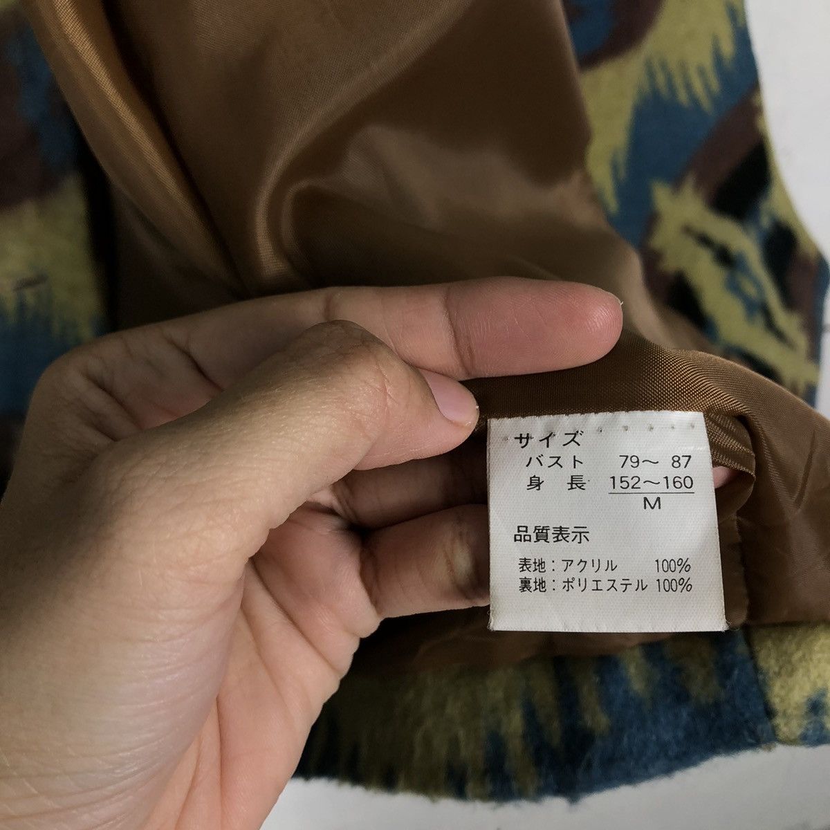 Japanese Brand 🔥90’s Vintage Navajo Aztec Wool Jacket Inspire Pendelton Size US M / EU 48-50 / 2 - 14 Thumbnail