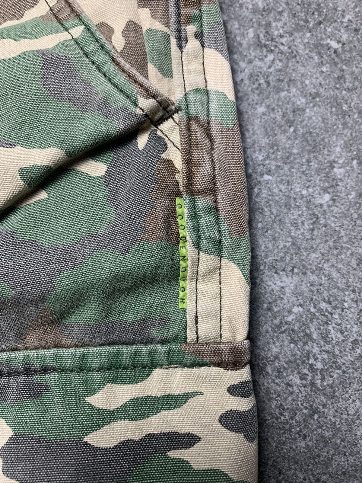 GOODENOUGH 2000s Goodenough Camouflage Cargo Pants Size US 30 / EU 46 - 11 Thumbnail