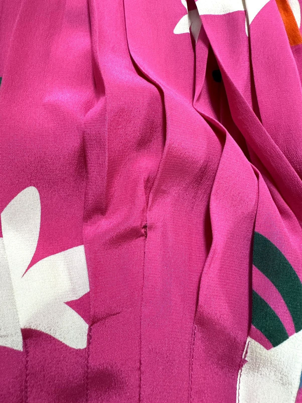 Chanel runway Chanel quilted short sleeve floral dress, pink Size XS / US 0-2 / IT 36-38 - 9 Thumbnail