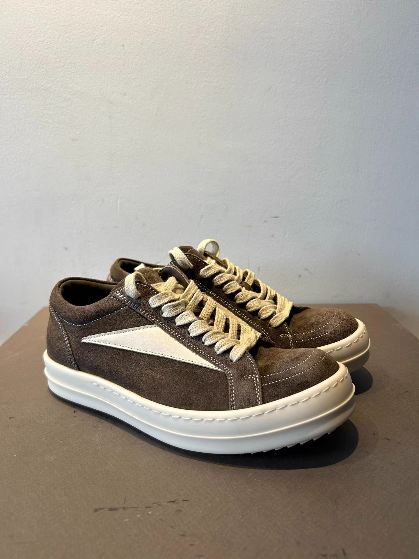 Rick Owens Rick Owens suede infringed style Size US 6 / IT 36 - 2 Thumbnail