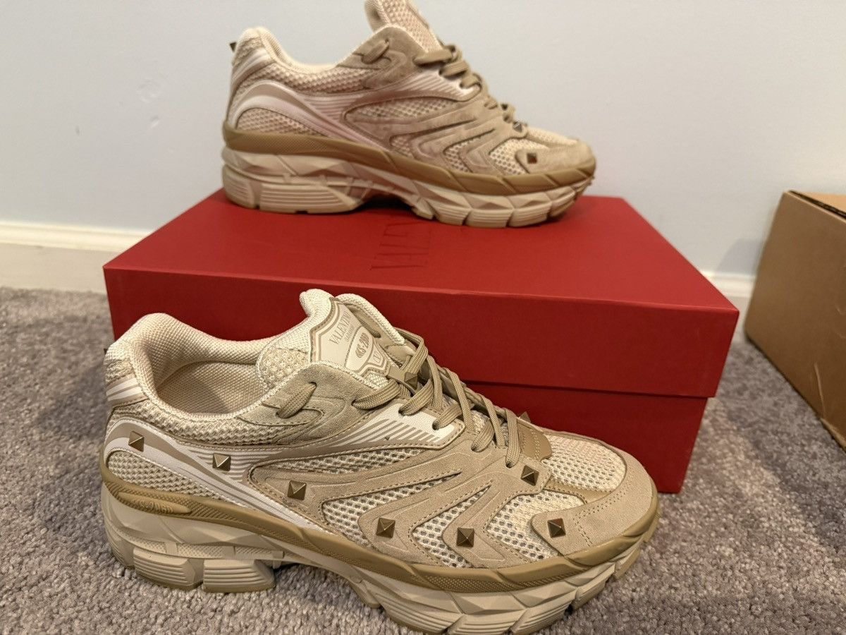 Valentino MS-2960 panelled sneakers Size US 10 / EU 43 - 6 Thumbnail