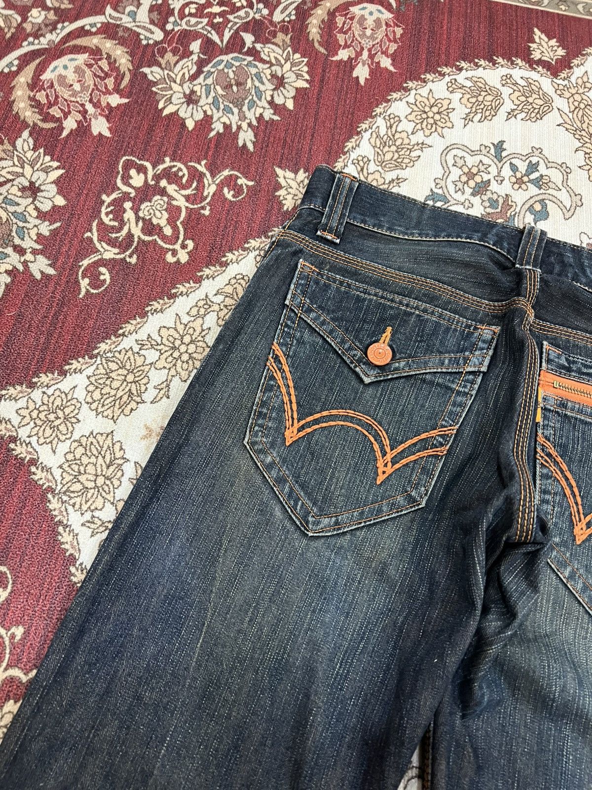 Edwin 💥Flare💥Vintage Edwin XV Exclusive Vintage Distress Jean Size US 32 / EU 48 - 12 Thumbnail