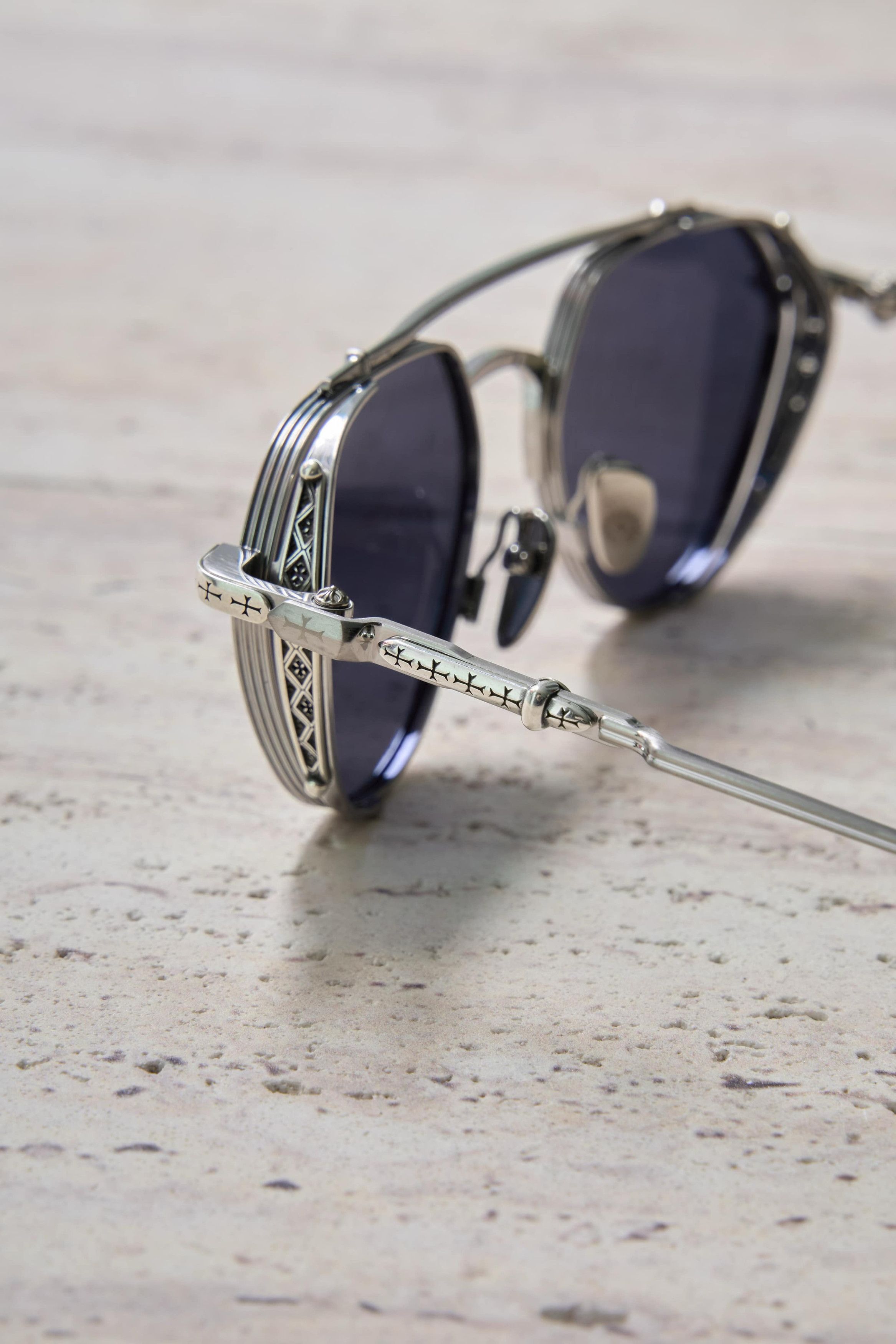 Chrome Hearts CHROME HEARTS FREE RIDE SUNGLASSES Size ONE SIZE - 4 Thumbnail