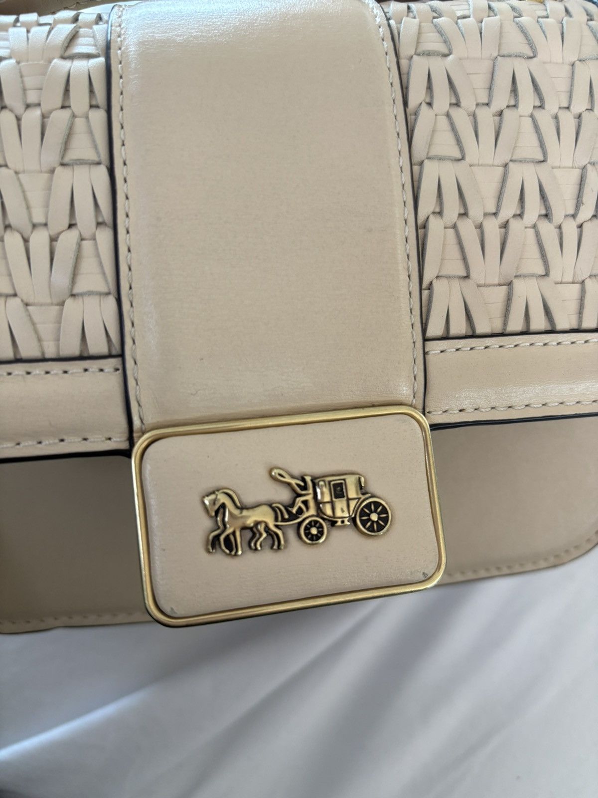 Coach classic coach allie shoulder bag weaved Size ONE SIZE - 5 Thumbnail