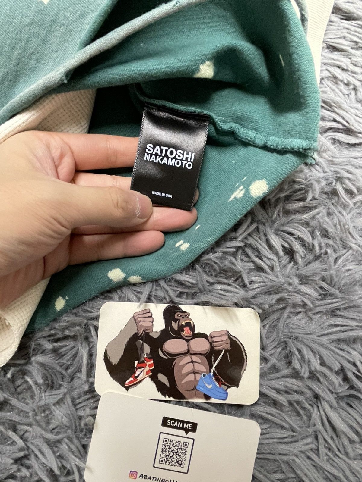 Satoshi Nakamoto Satoshi Nakamoto Luke T-Shirt Thermal Green Size US S / EU 44-46 / 1 - 4 Thumbnail