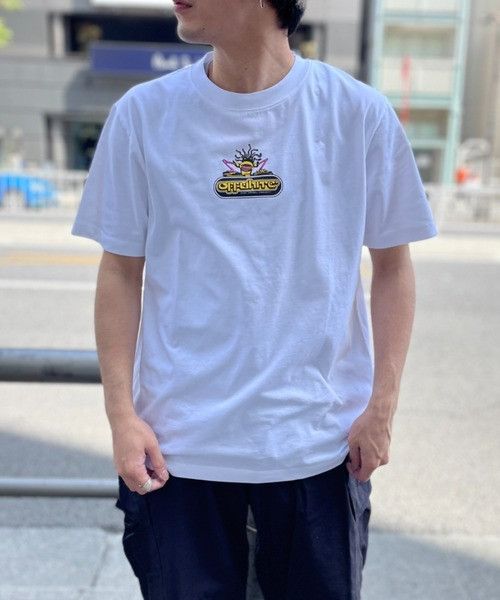 Off-White White and Fuchsia 90's DJ Arrows Oversized T-Shirt Size US S / EU 44-46 / 1 - 3 Thumbnail