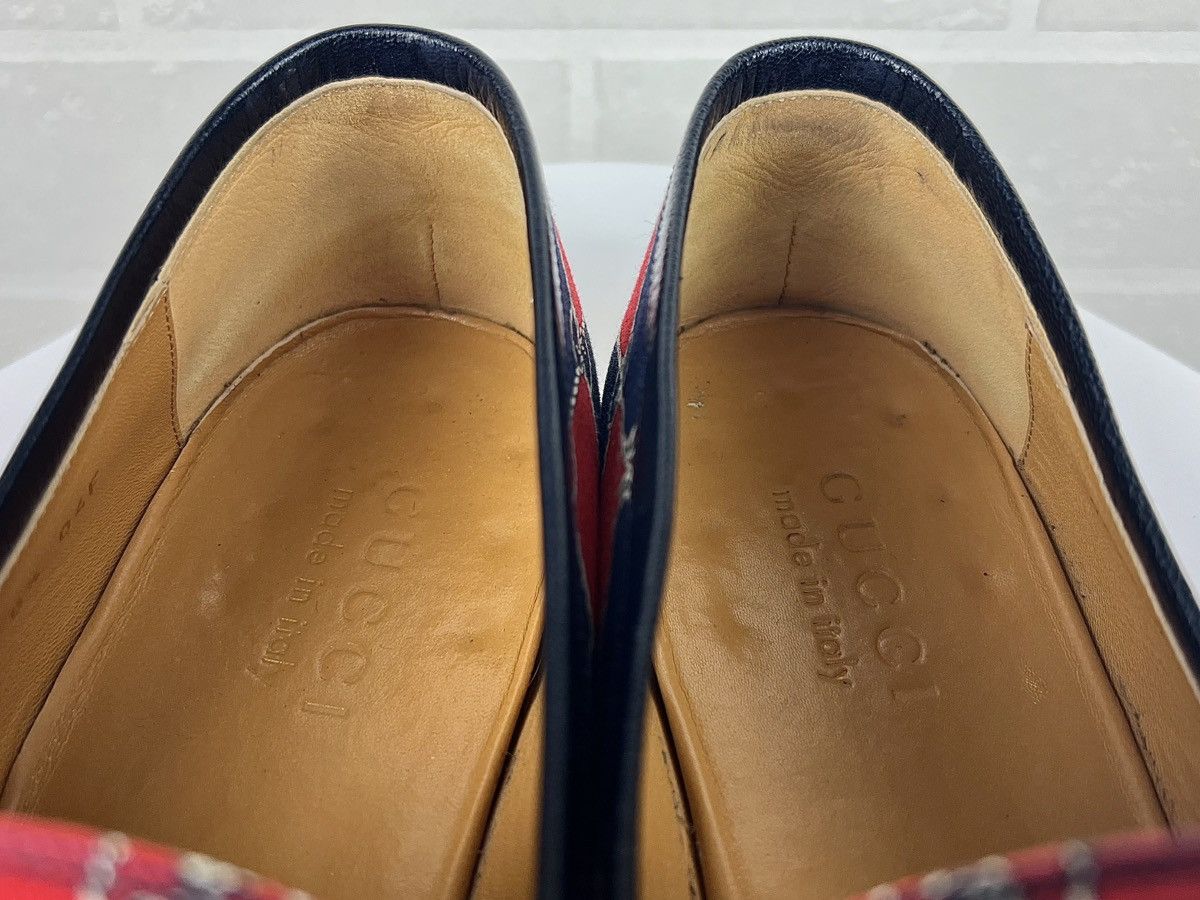 Gucci GUCCI Loafers Leather Shoes Jordaan Horsebit GG Monogram Size US 9 / EU 42 - 18 Thumbnail