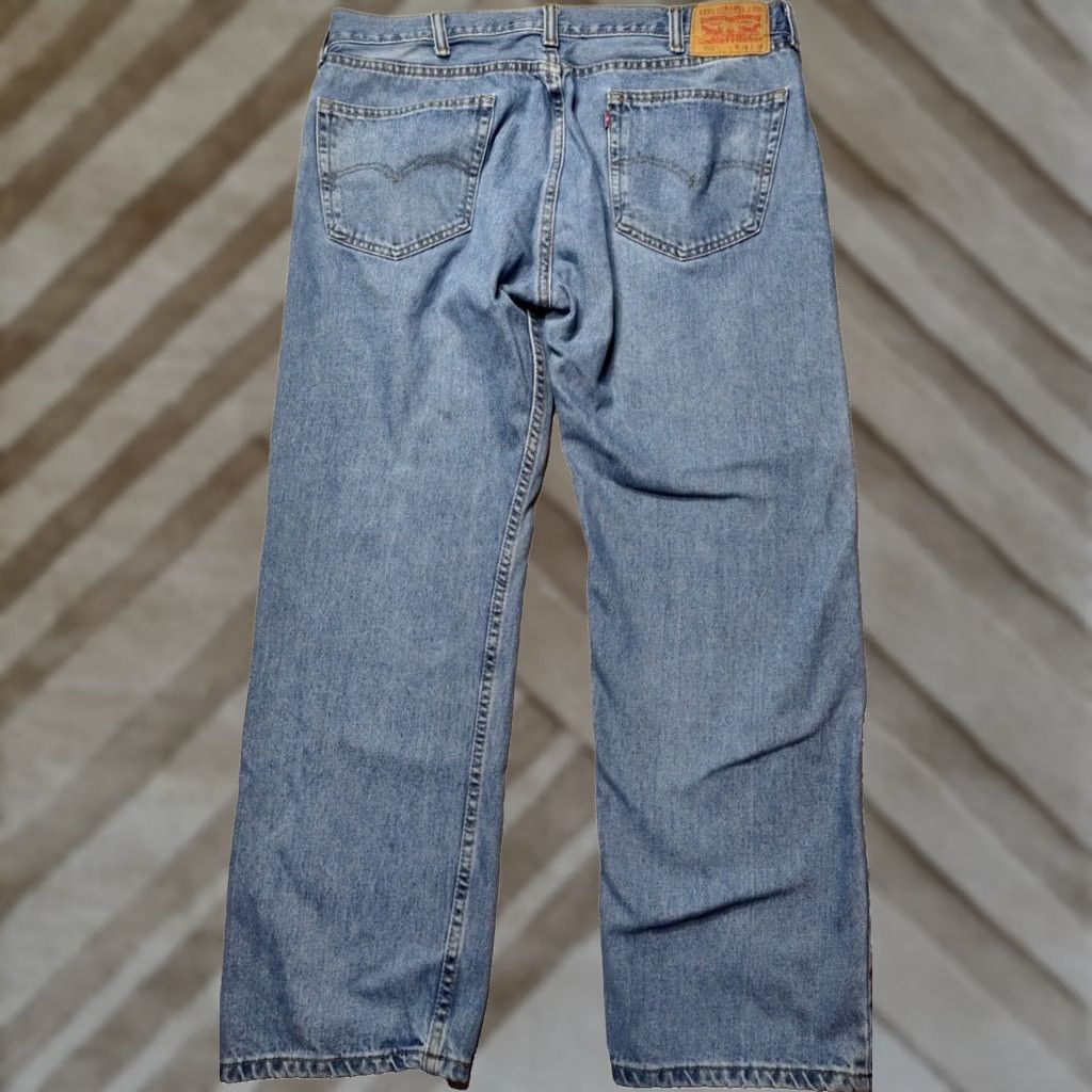 Levi's VTG Levi's 505 Jeans Men 38X30 Regular Denim Straight Leg 100% Cotton Blue Jeans Mens Regular Fit Vintage 505 Model Polo? Size US 38 / EU 54 - 1 Thumbnail