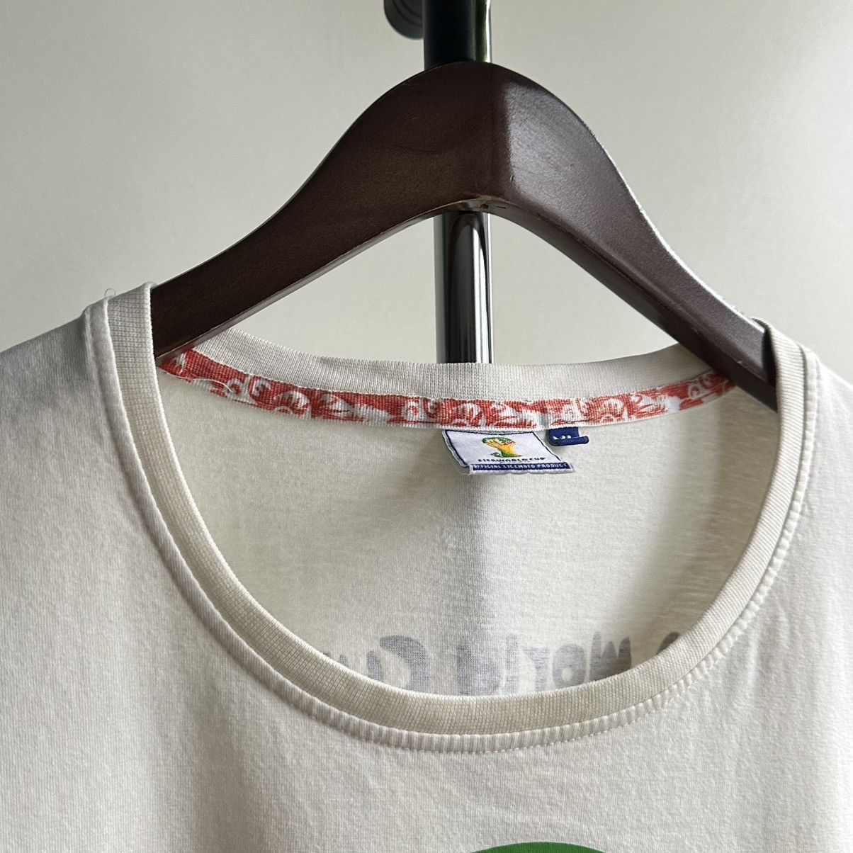 Vintage FIFA World Cup Brazil 2014 T-Shirt Size US XL / EU 56 / 4 - 8 Thumbnail