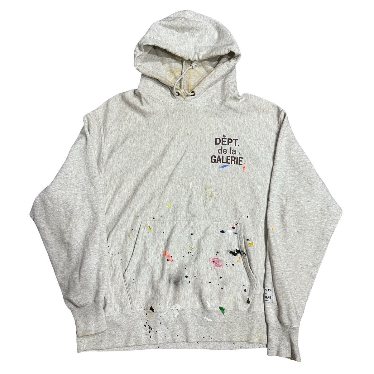 Gallery Dept. Painter Logo Hoodie Grey