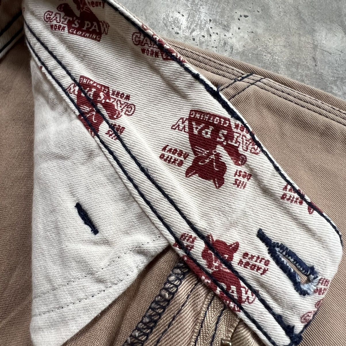 Toyo Enterprises Cat’s Paw by Toyo Enterprise Carpenter Buckle Back Pants Size US 30 / EU 46 - 8 Thumbnail