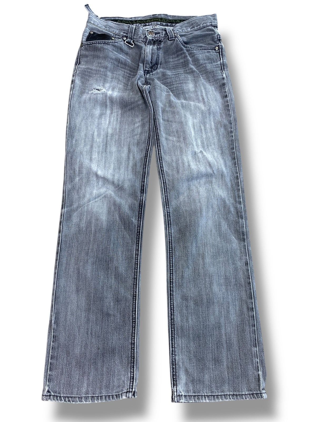 Edwin Vintage Edwin 422 Faded Wash Ripped Jeans Size US 30 / EU 46 - 1 Thumbnail