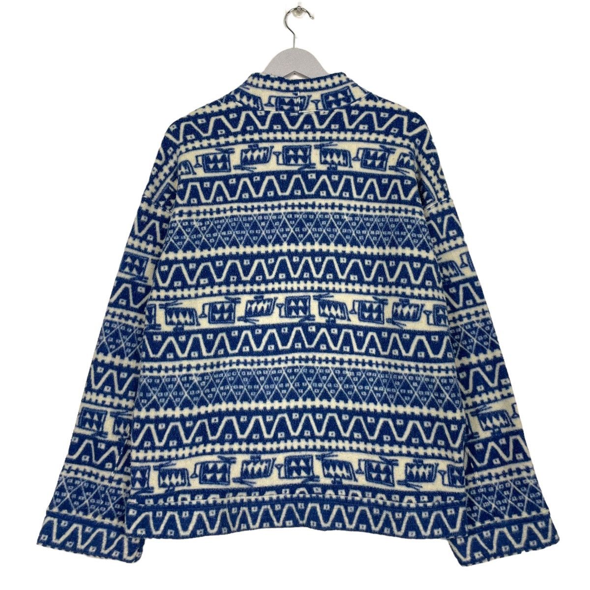 Japanese Brand × Native 💥NORDICA ITALY NATIVE ART MOTIVE FLEECE PULLOVER Size US L / EU 52-54 / 3 - 7 Thumbnail