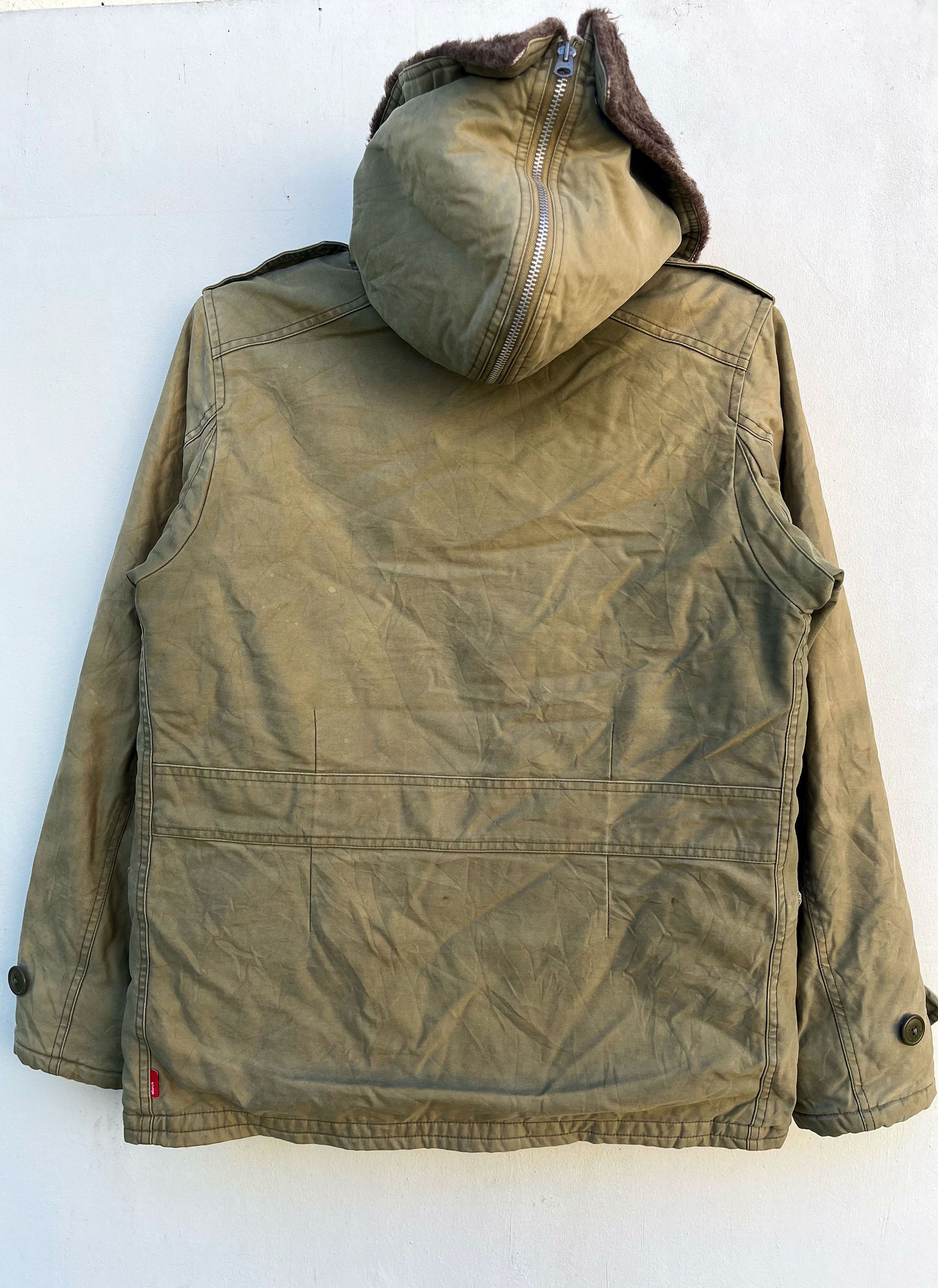 Wtaps Wtaps Japan B-9 Fur Hooded Army Military Jacket Deck Size US M / EU 48-50 / 2 - 2 Thumbnail